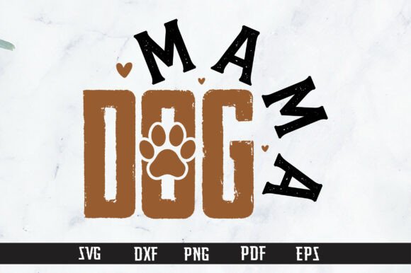 Dog Mama PNG, Mom Leopard PNG