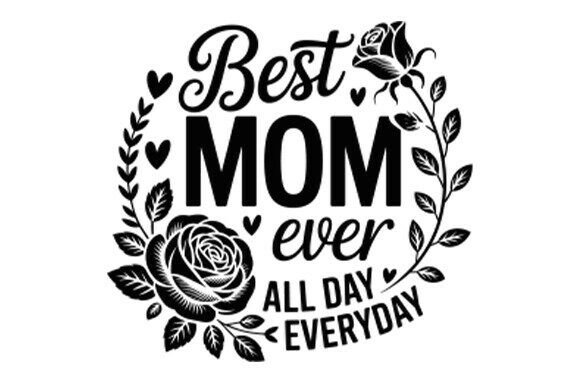 Floral Mom Rose Flower for Mother’s Day