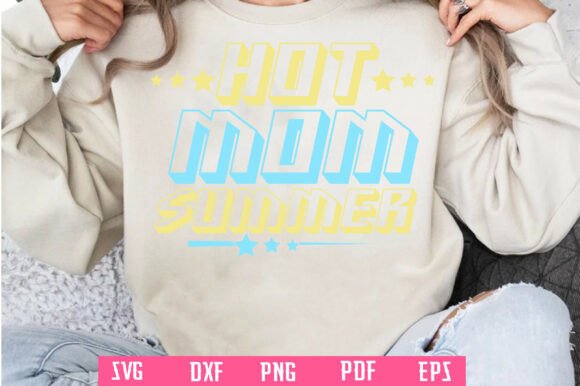 Hot Mom Summer PNG, Summer Mama Shirt