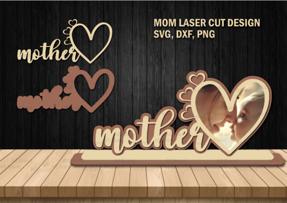 Mom Laser Cut Vector Design