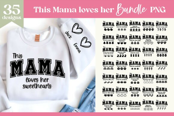 This Mama Loves Her Kids SVG Bundle